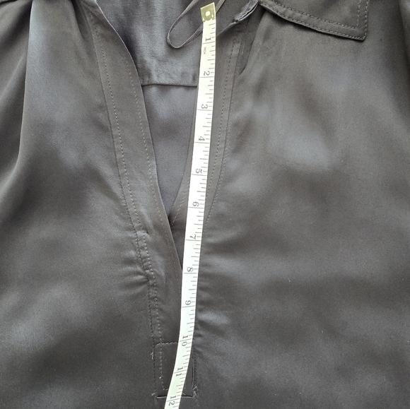 ZARA Embroidered Sequin Beaded Pearl Tunic Co-Ord Shirt Outfit Blouse Size M - Picture 9 of 11